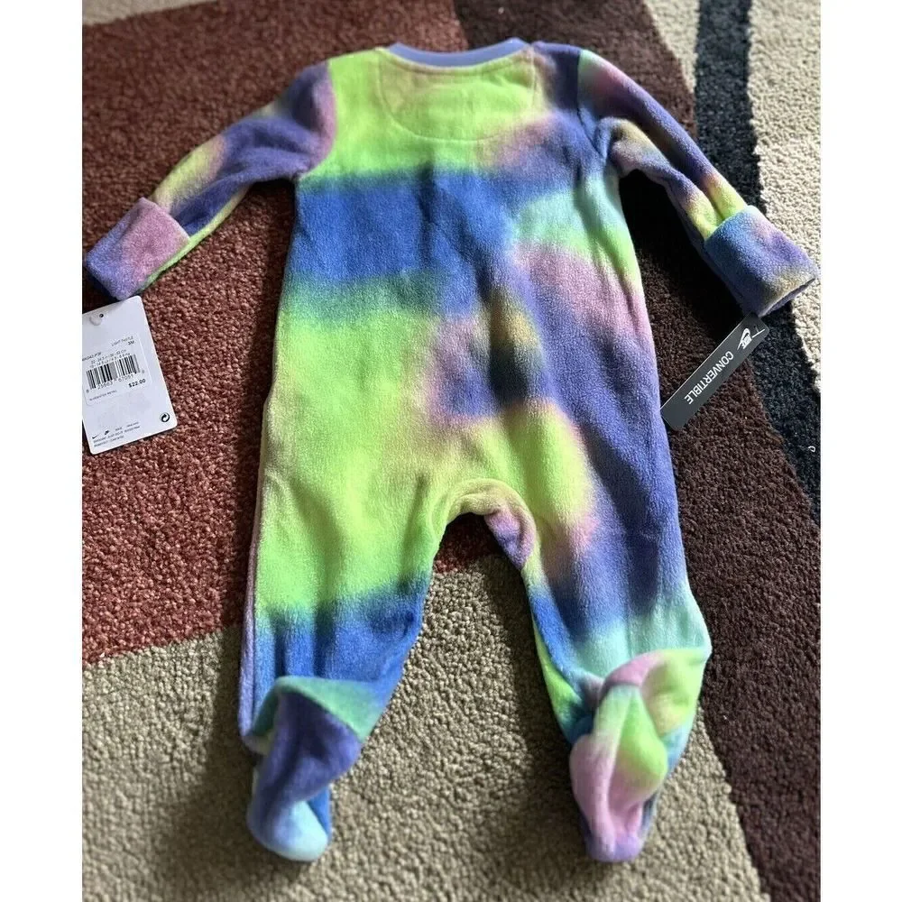 Nike Baby Girl Microfleece Sleep & Play Multi Color Size 3M